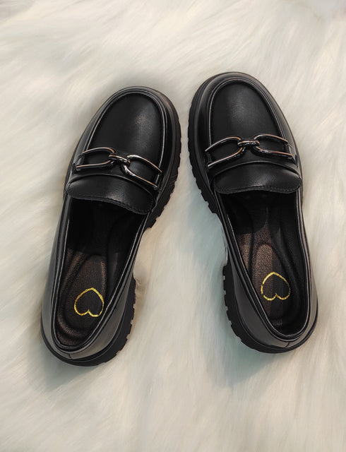 Round Toe Chunky Loafer